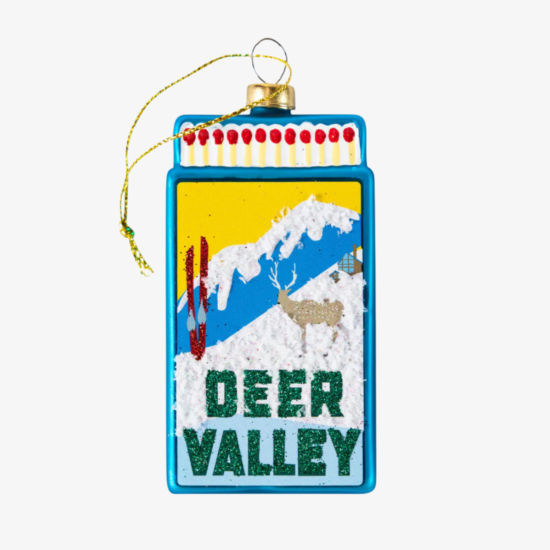 Deer Valley Matchbook Ornament