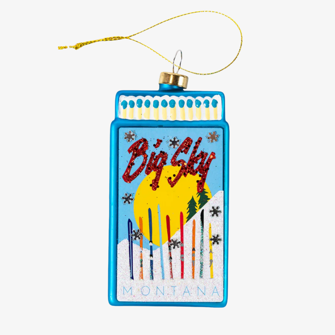 Big Sky Matchbook Ornament