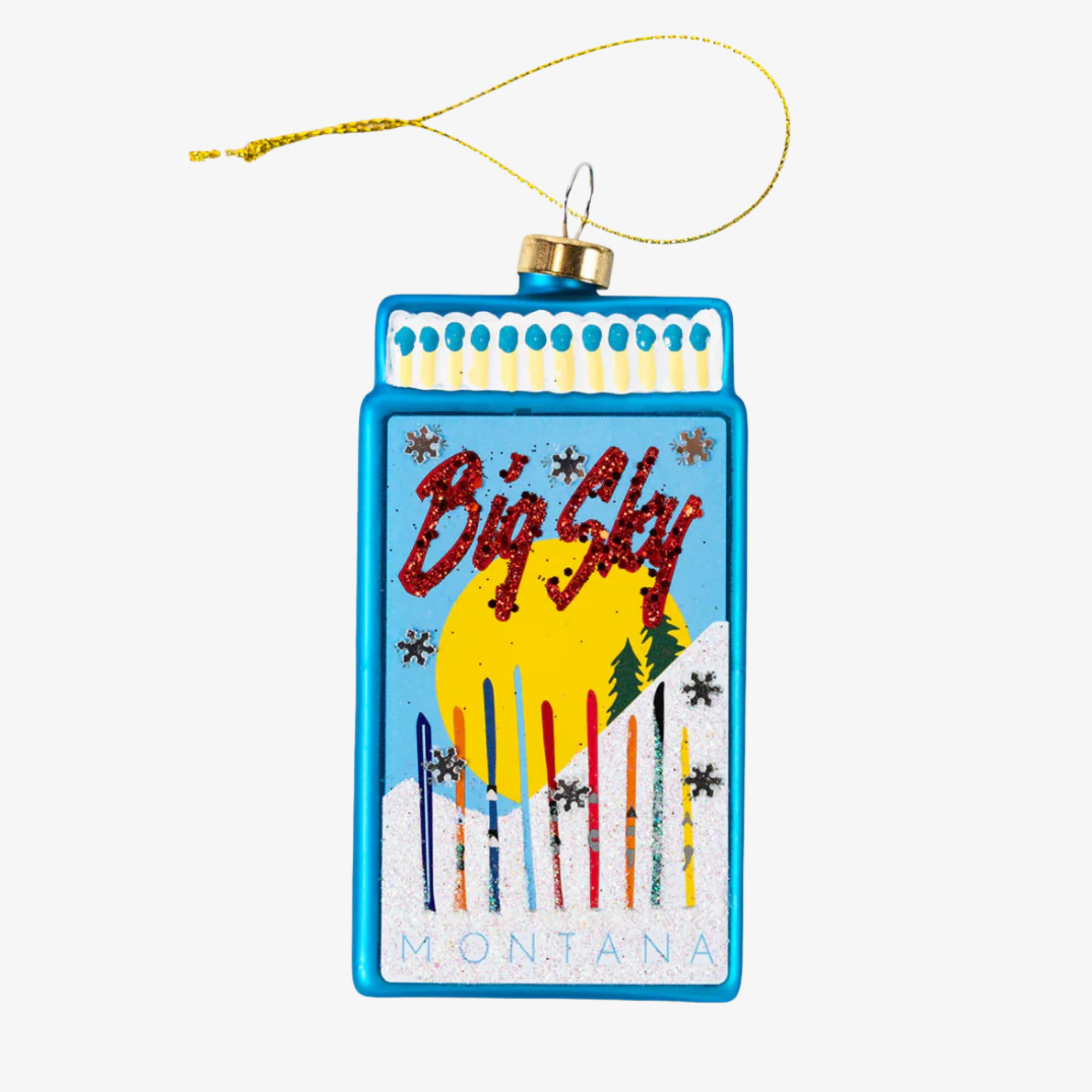 Big Sky Matchbook Ornament