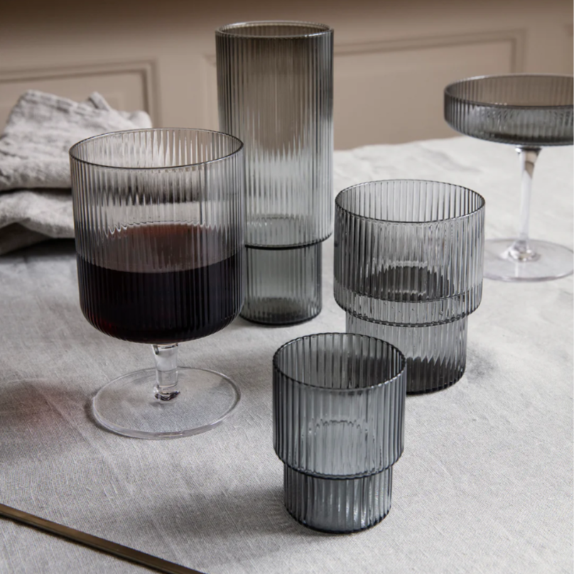 Ripple Small Glasses - Set of 4