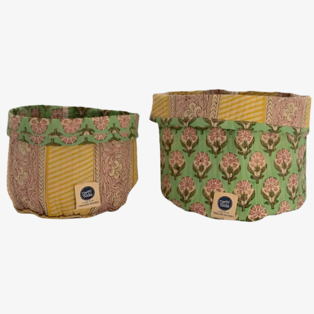 Emma Fabric Basket Set