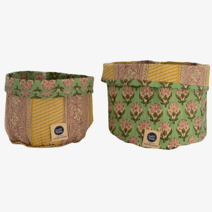Emma Fabric Basket Set