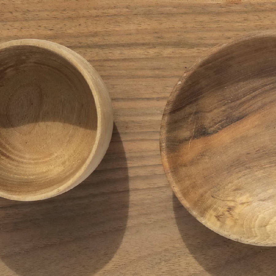 Rectangular Cutting Board &amp; Bowls