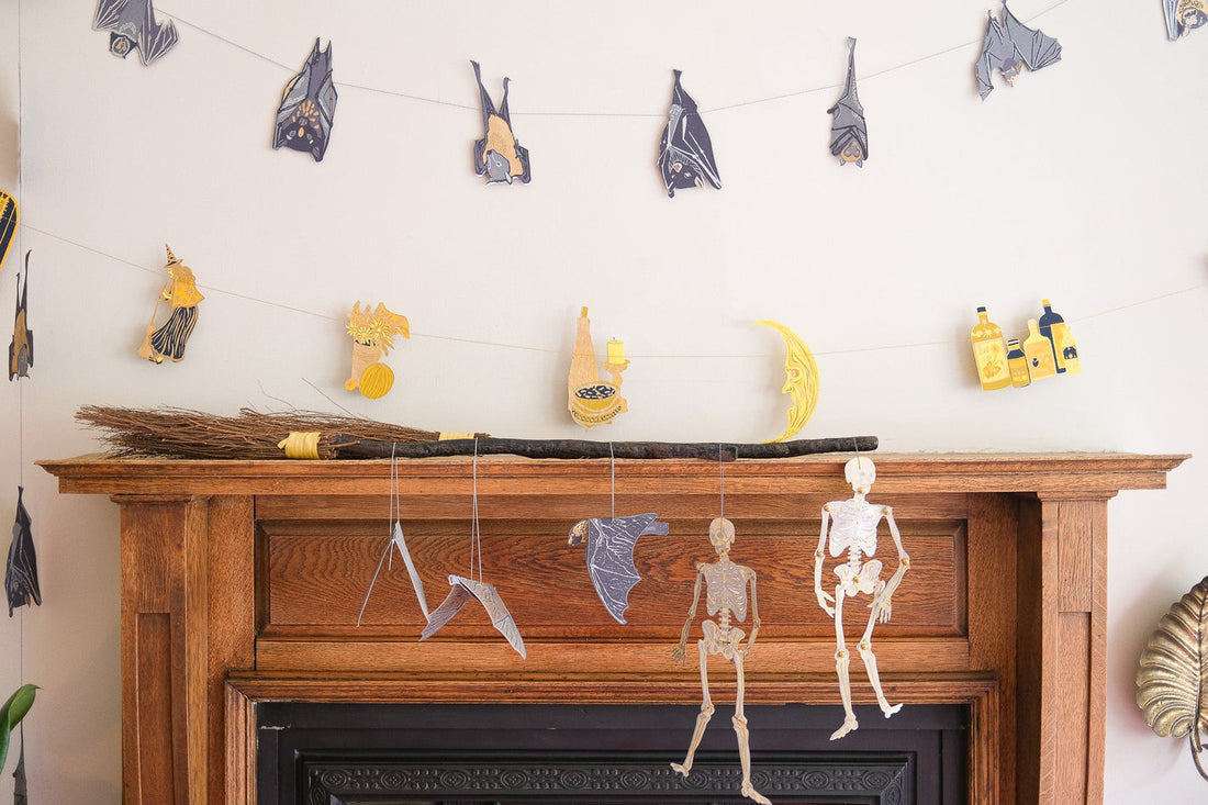 Bats Halloween Garland