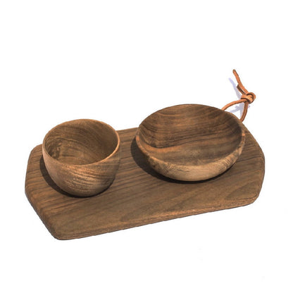 Rectangular Cutting Board &amp; Bowls