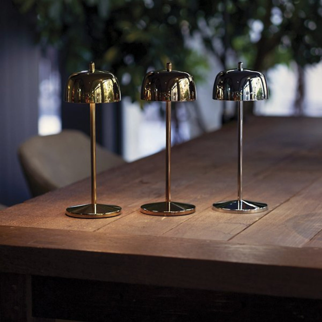 Theta Pro Table Lamp Polished Gold