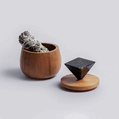 Black Onyx Round Jewel Box