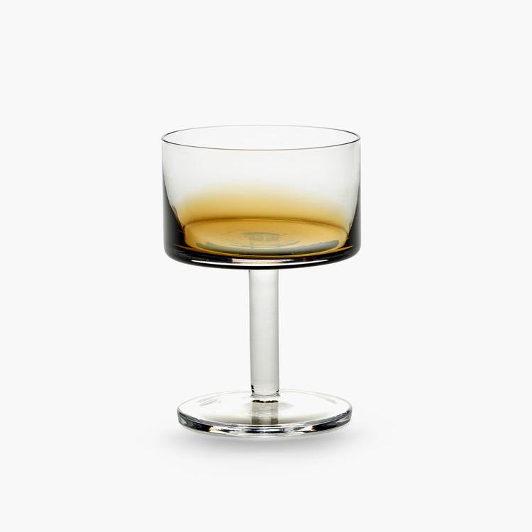 Champagne Coupe Amber Zuma - Set of 4