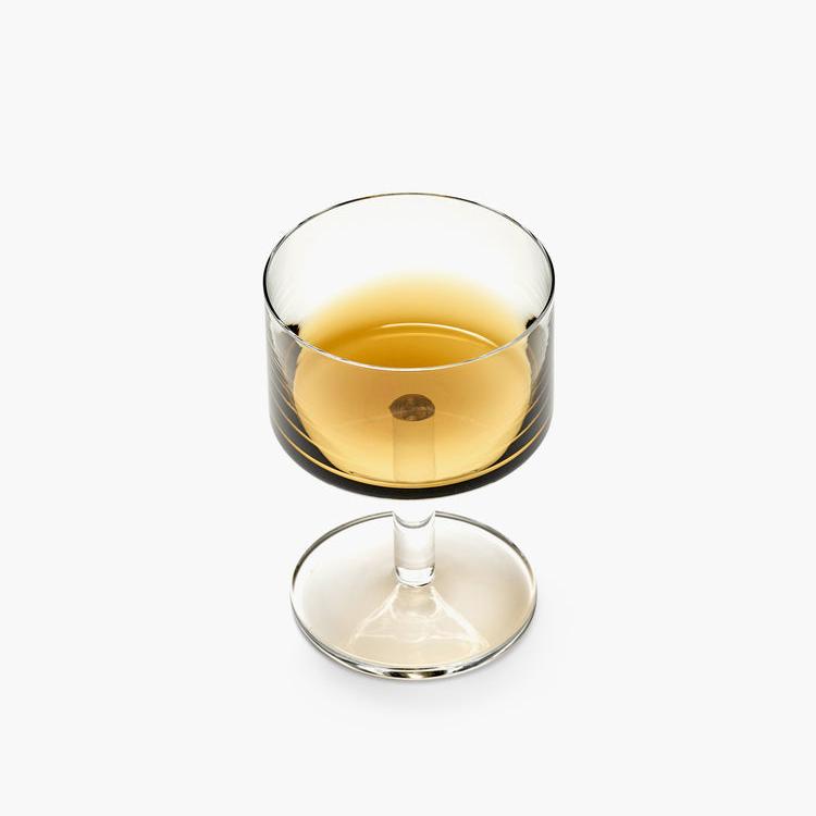 Champagne Coupe Amber Zuma - Set of 4