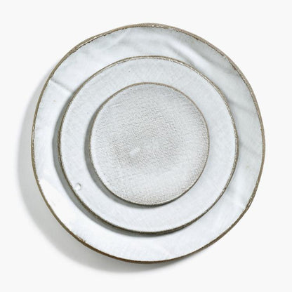 Salad Plate M White FCK Collection - Set of 4