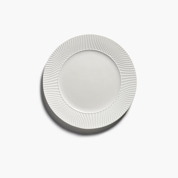 Starter Plate M White Nido - Set of 4