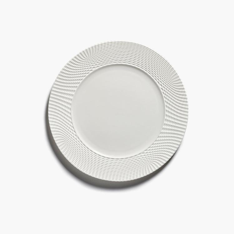 Dinner Plate L White Nido - Set of 2