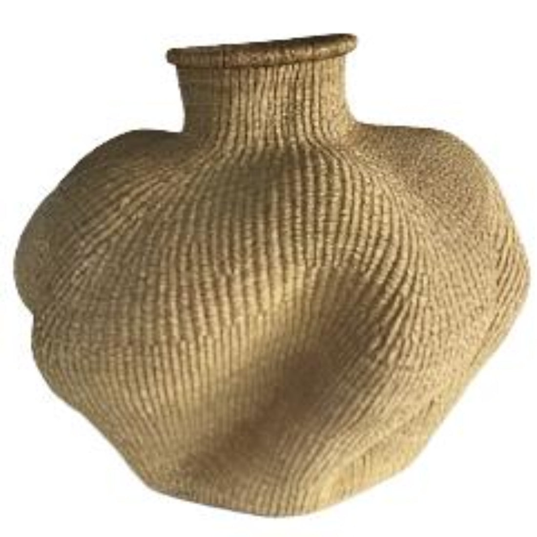 XL Wave Flower Pot Natural