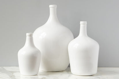 Small White Demijohn