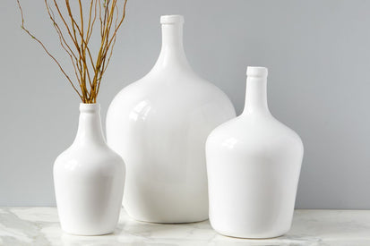 Small White Demijohn