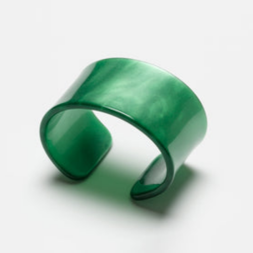 Emerald Acrylic Napkin Ring