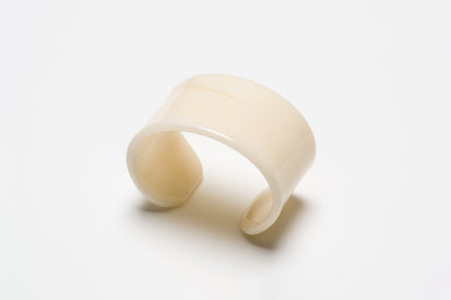 Ivory Acrylic Napkin Ring