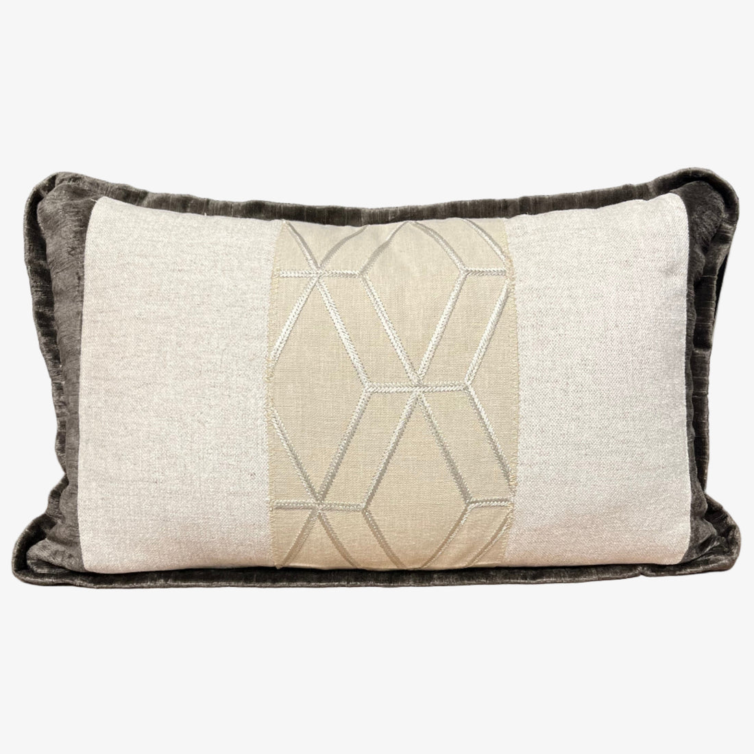 Geometric Print Pillow