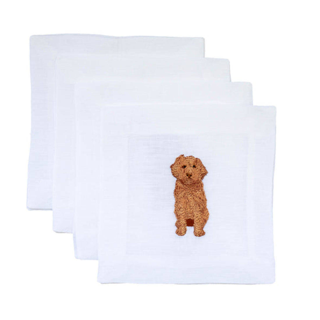 Cavapoo/Golden Doodle Cocktail Napkins