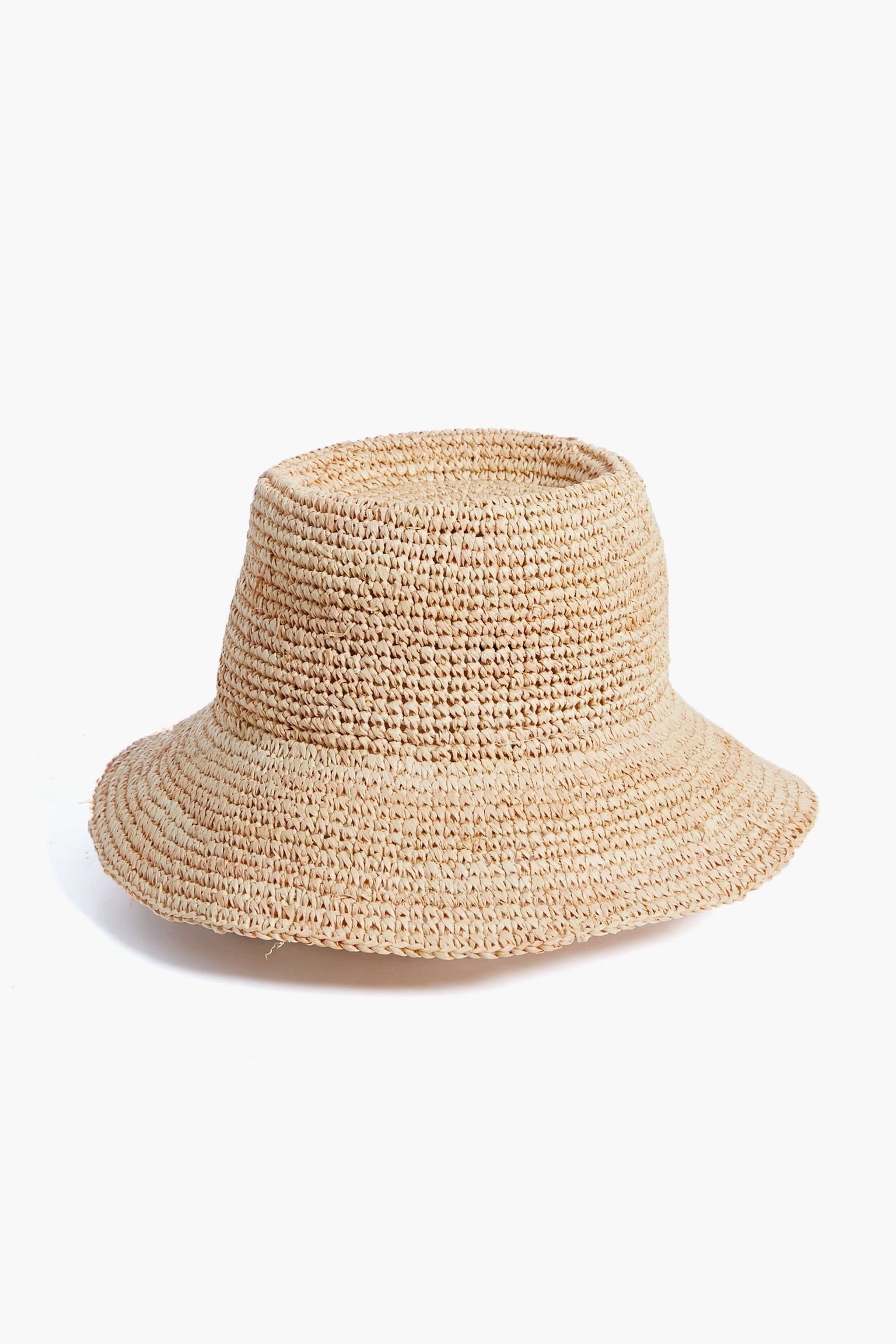 Lacey Natural Bucket Hat