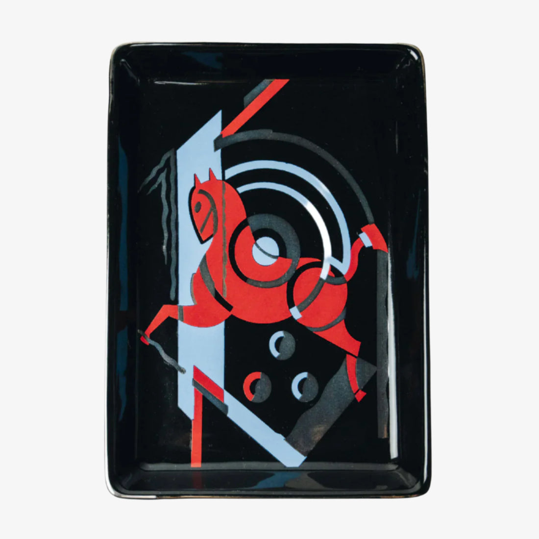 Deco Stallion Ceramic Tray