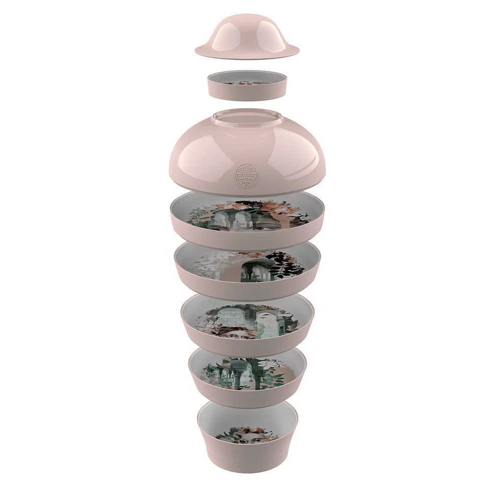 Qing Beige | Alhambra - Stackable Set of Dishes