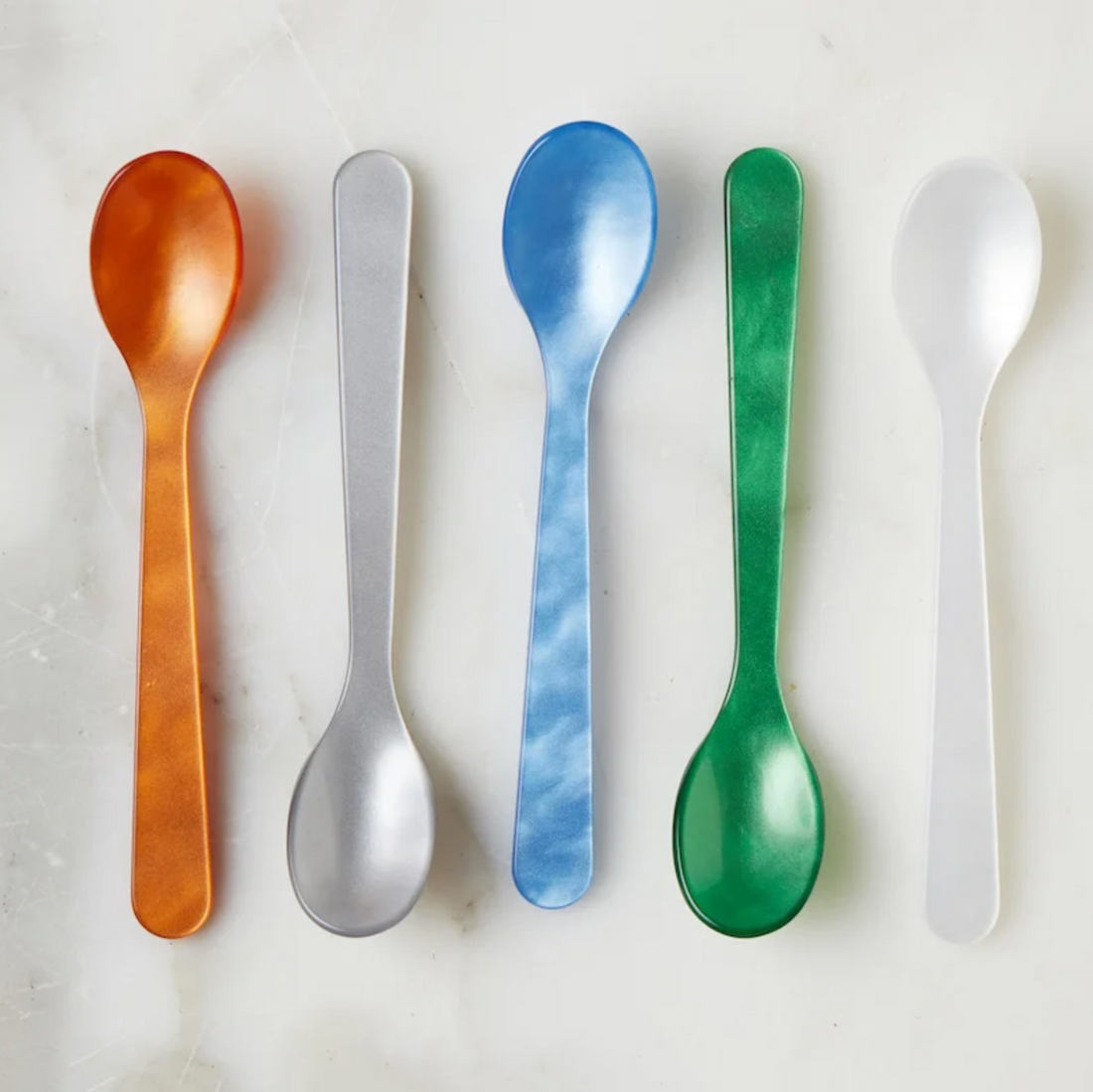 Blue Acrylic Dipping Spoon