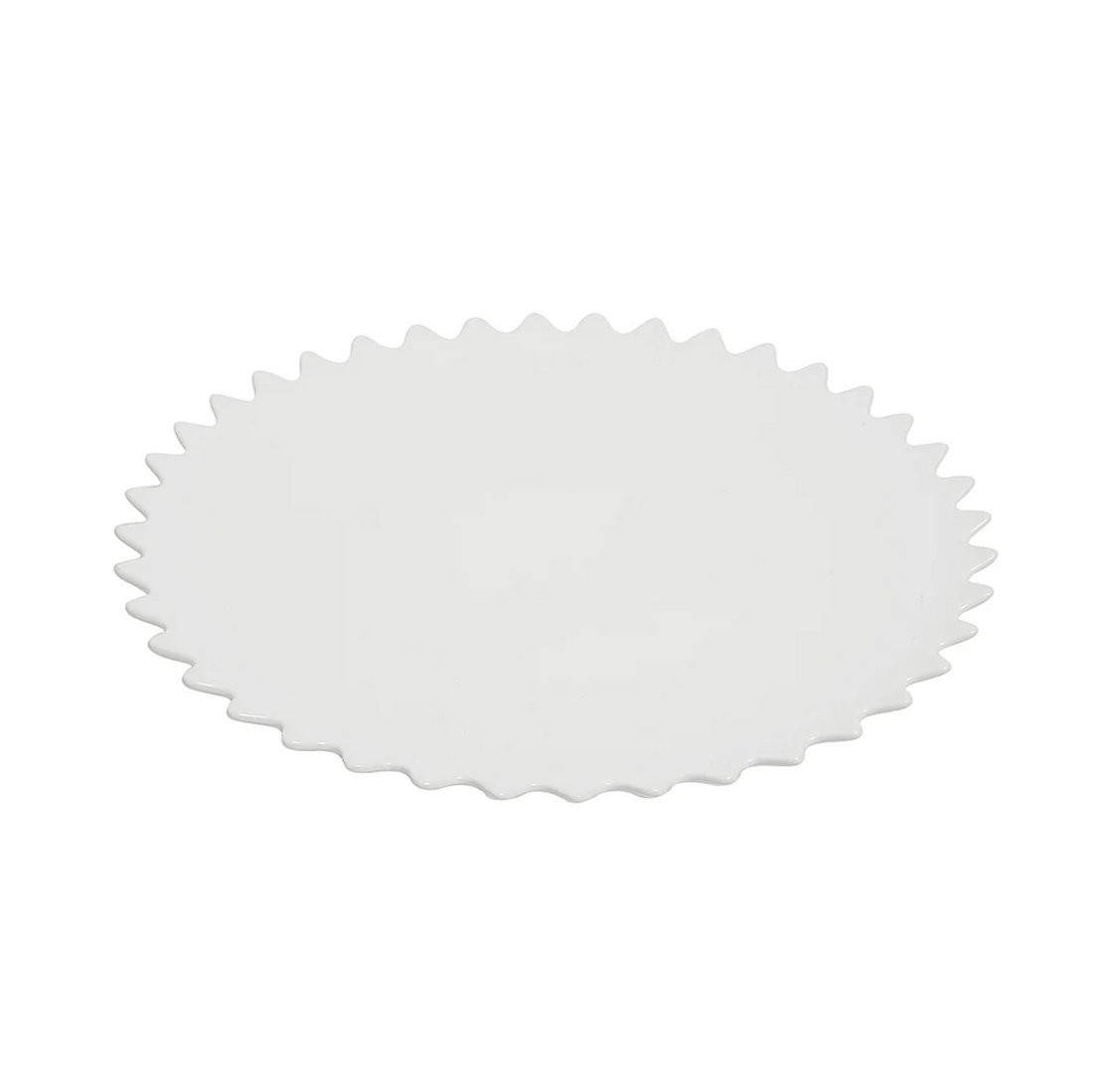 Zigzag Platter (White)
