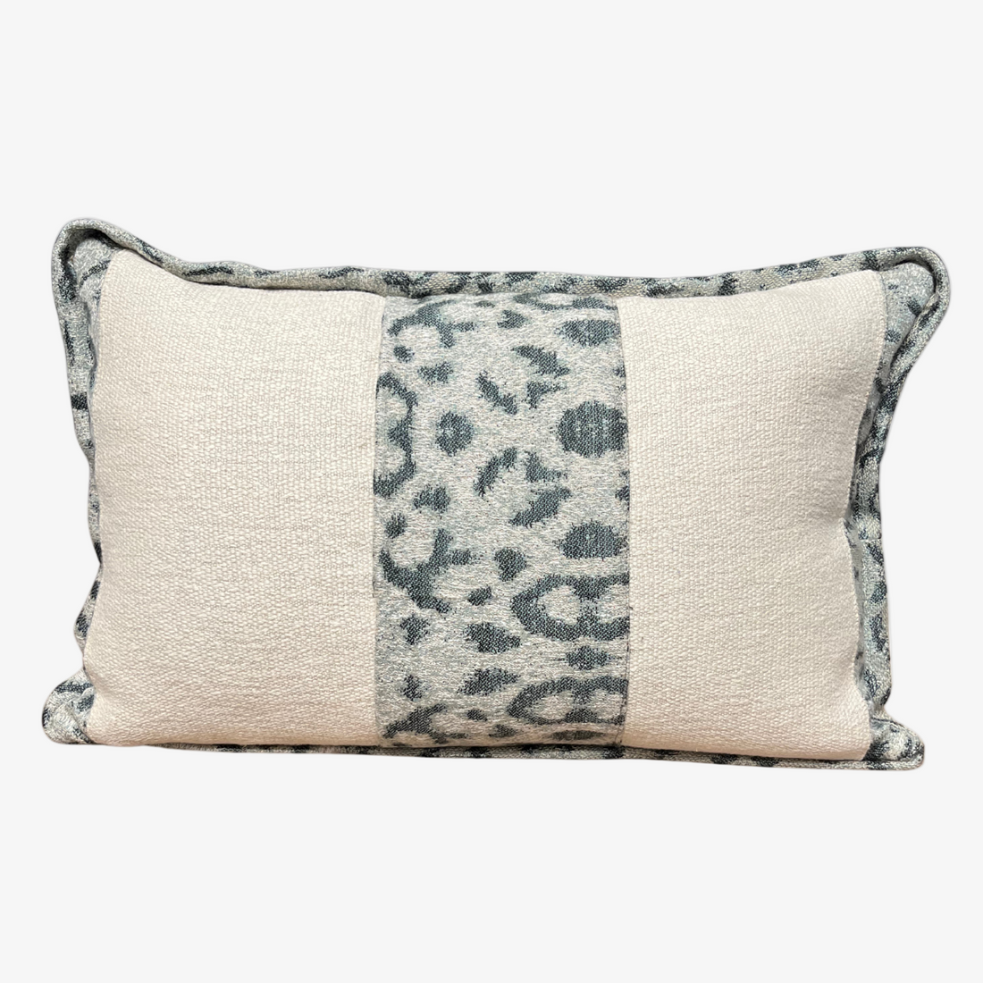 Blue Leo Pillow
