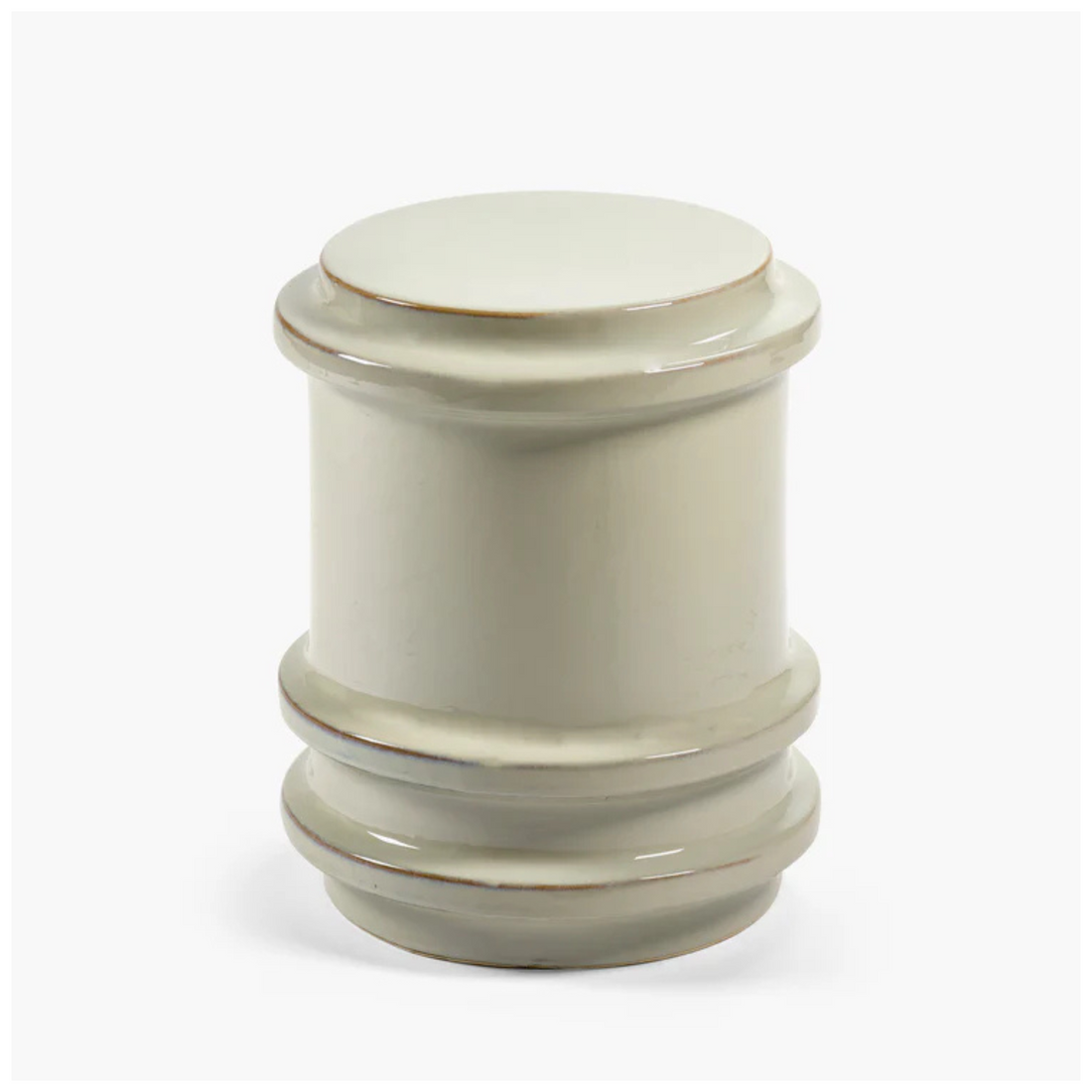 Side table gray geometrical Pawn