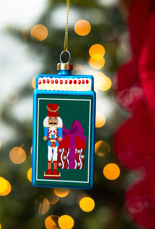 Nutcracker Matchbook Ornament