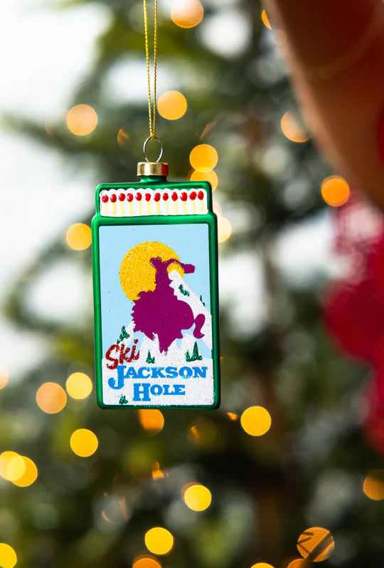 Jackson Hole Matchbook Ornament