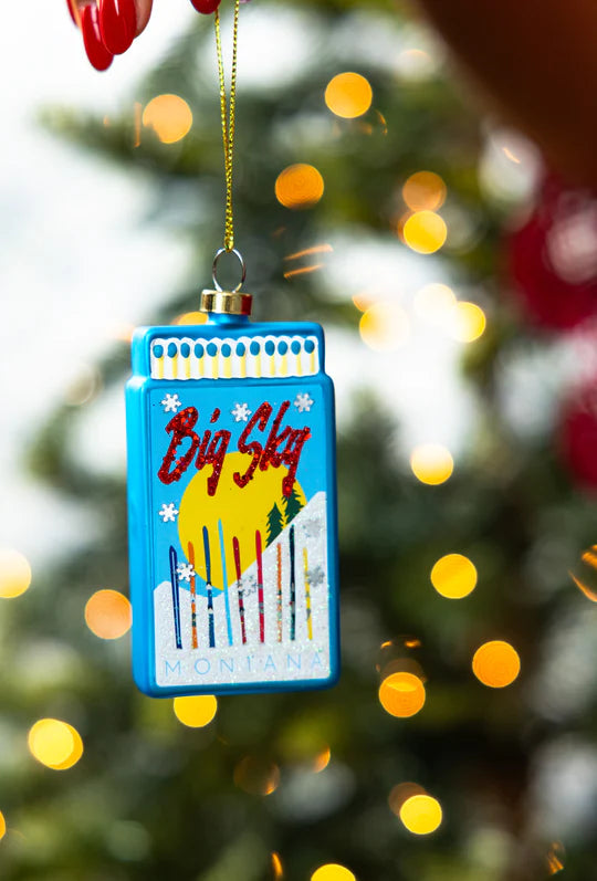 Big Sky Matchbook Ornament