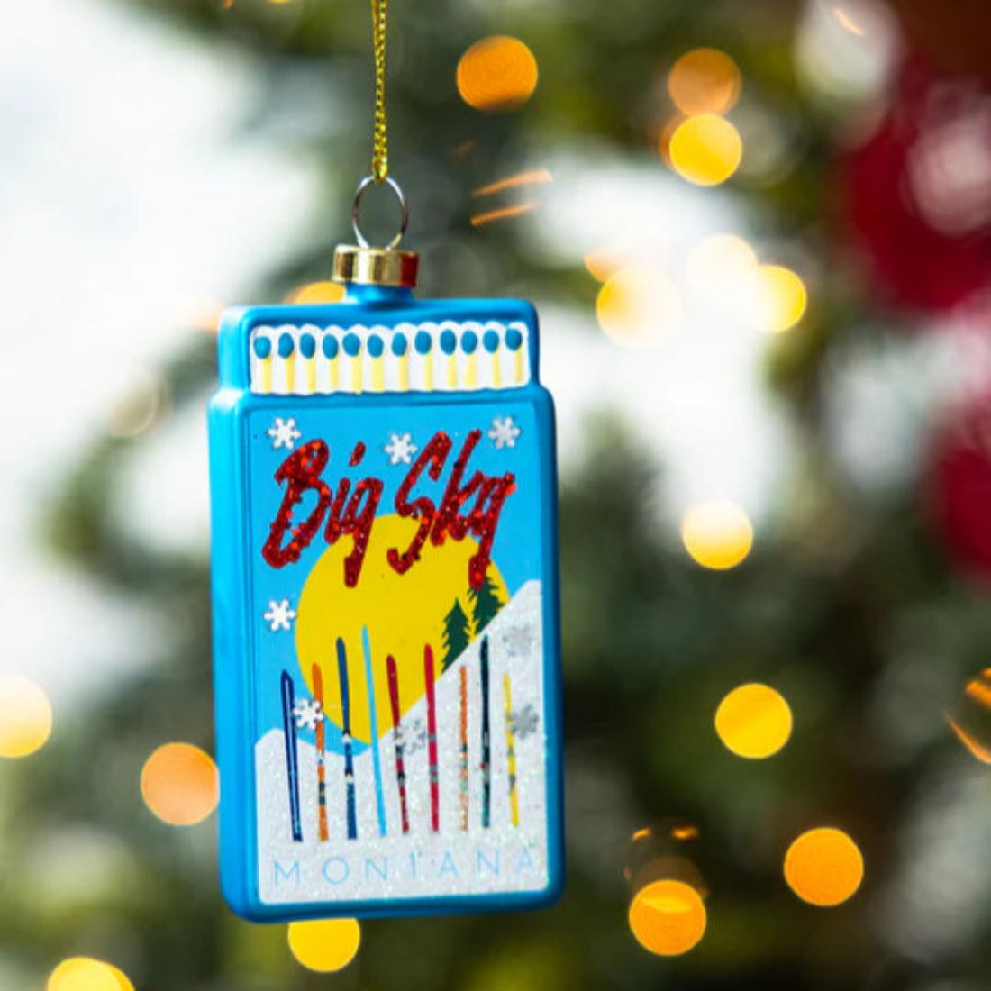 Big Sky Matchbook Ornament