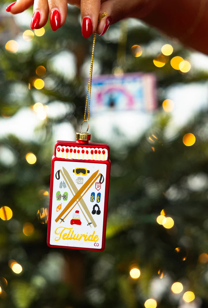 Telluride Matchbook Ornament