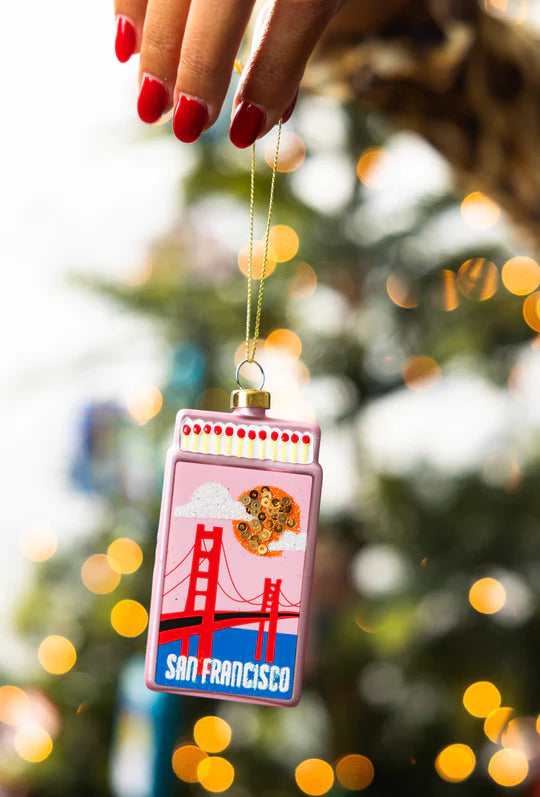 San Francisco Matchbook Ornament