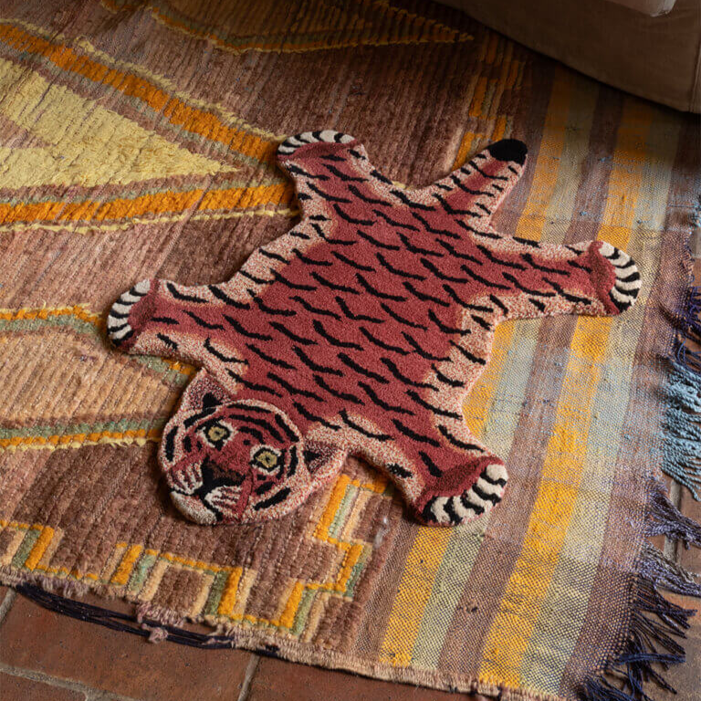 Tula Wise Tiger Rug - Small