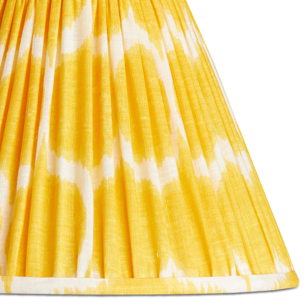 Yoda Ikat Yellow Linen Shade