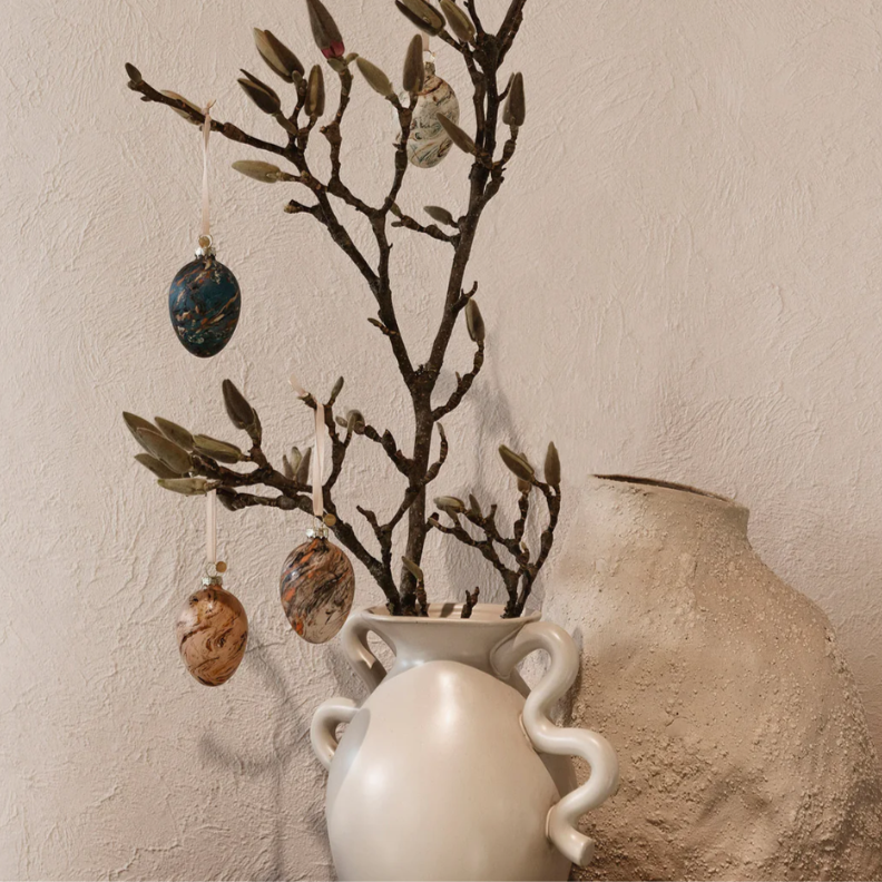 Marble Easter Eggs - Set of 4