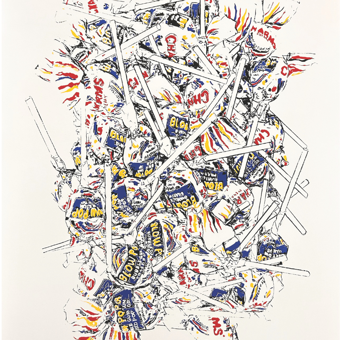 BlowPops Framed