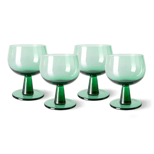 Green Wine - Set of 4