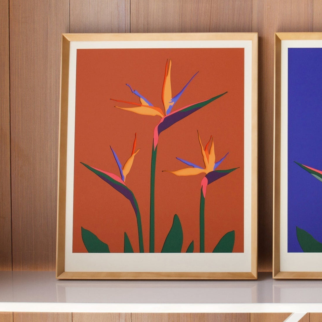 Rust Bird of Paradise