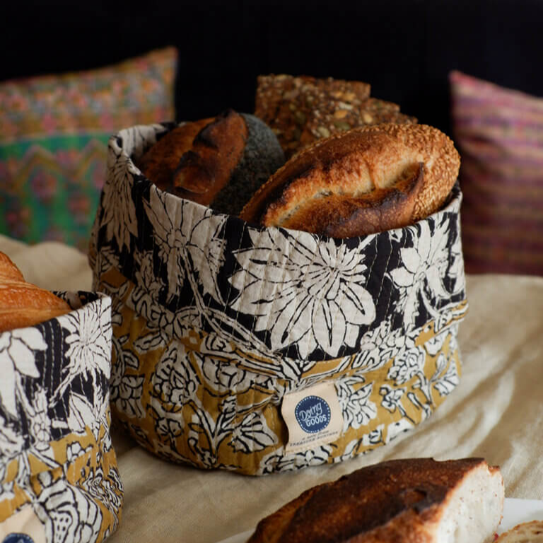 Botanical Fabric Baskets