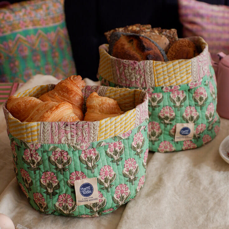 Emma Fabric Basket Set