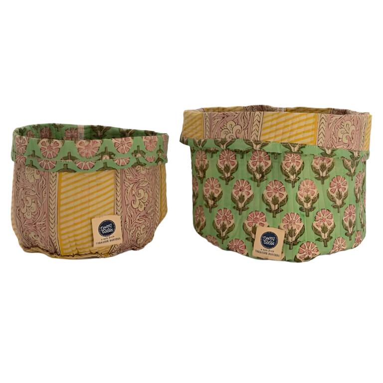 Emma Fabric Basket Set