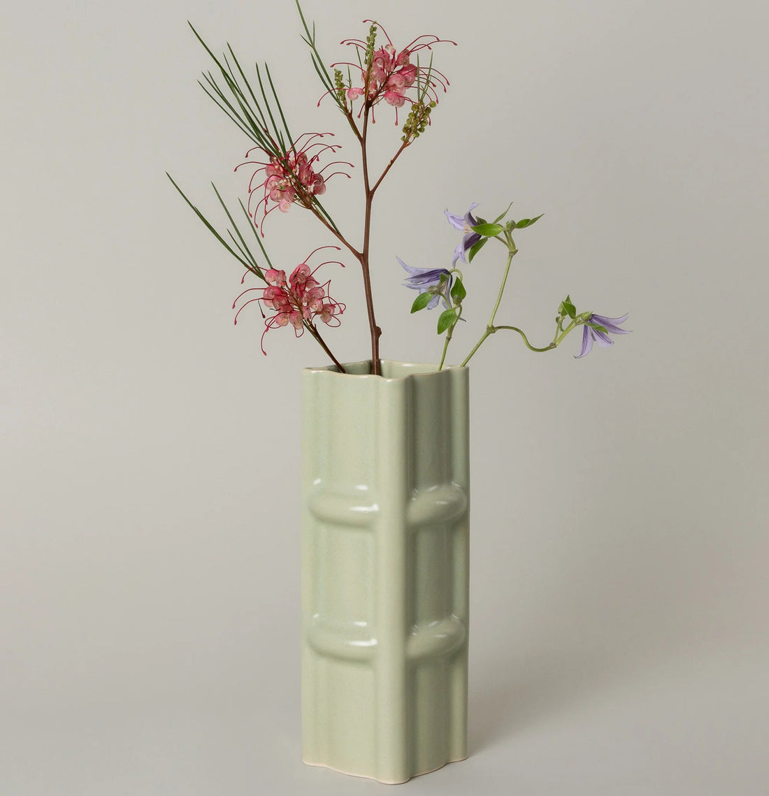 Faye Vase - Sage Green
