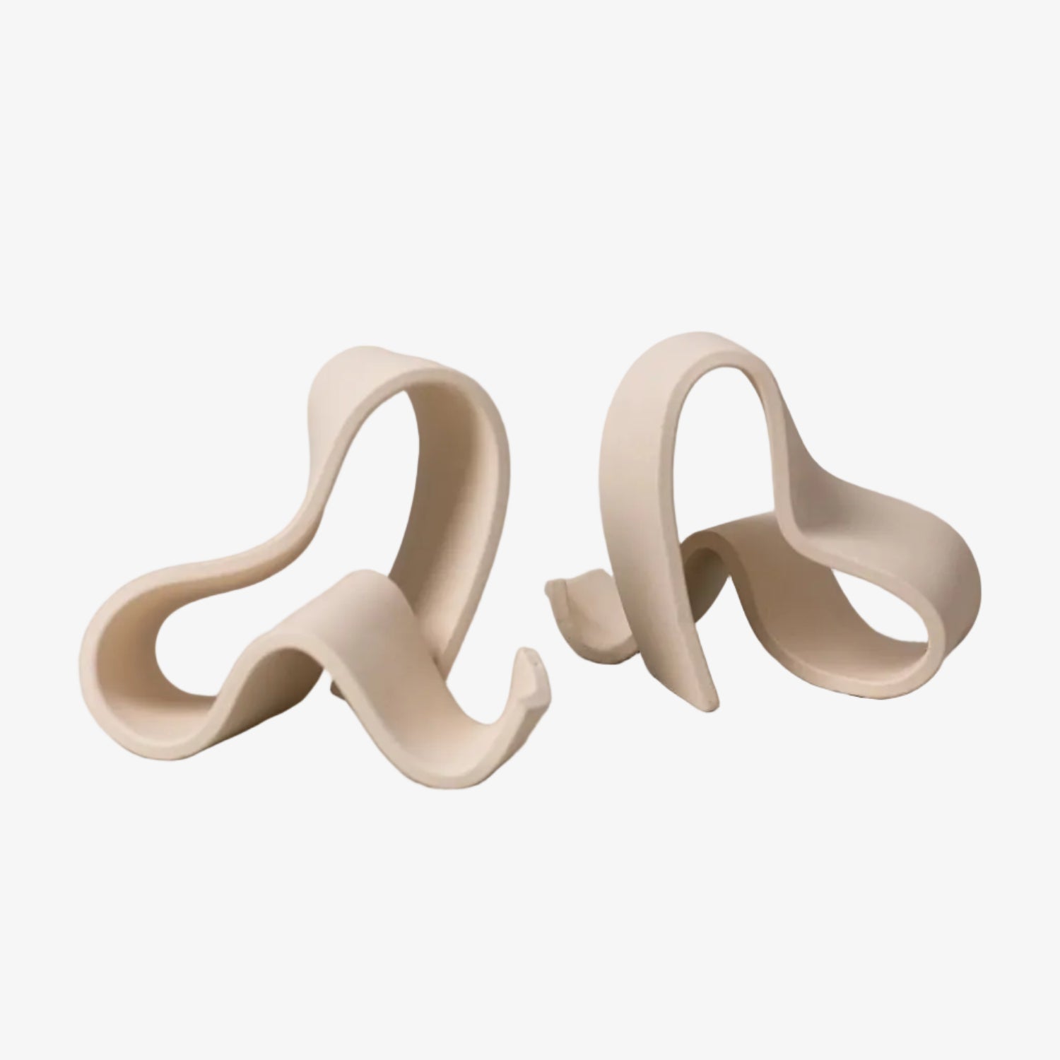 Fettu Bookends - Bone