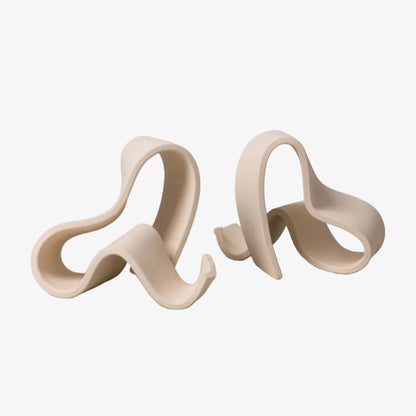 Fettu Bookends - Bone