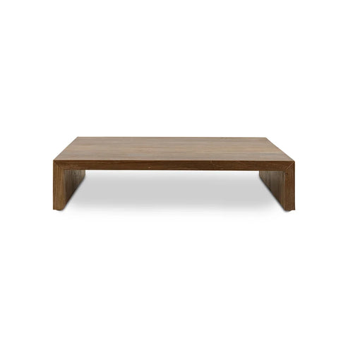 Wooden Plateau Low Side Table