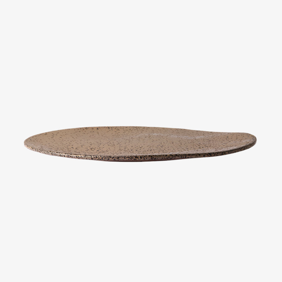 Gradient Dinner Plate Set of 2 Taupe
